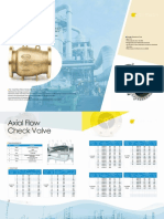 Axial Flow Check Valve