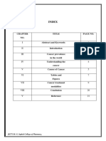 Modern Therapy and Treatment Used in Cancer P