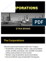 Etika Bisnis Corporations