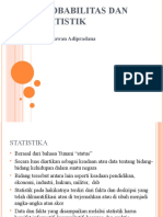 Probabilitas Dan Statistik 2 - Dasar Statistika