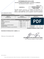 Certifica:: La Oficina de Admisiones Registro Y Control Académico