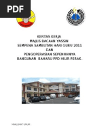 Kertas Kerja Majlis Bacaan Yassin Dan Solat Hajat 2011