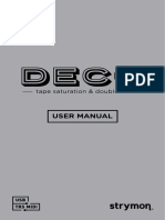 Strymon Deco v2 Manual