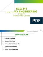 ECG344 Chapter 4 (Traffic Control Devices)