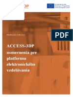 Príručka Pre Používateľov ACCESS 3DP Kurzu