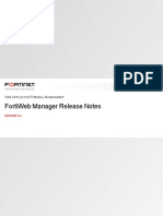 Fortiweb Manager v5.6.0 Release Notes