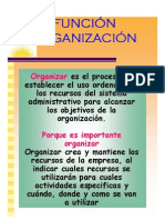 Funcion Organizacion