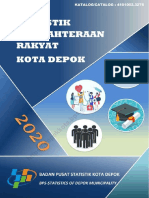 Statistik Kesejahteraan Depok 2021