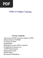 PPAP Full List of Elements Required | PDF