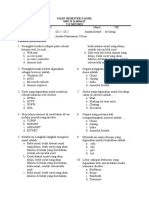 Soal Semester Ganjil Agama Vii