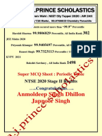 Periodic Table Super Sheet 2021