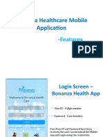 Bonanza Healthcare Mobile Application