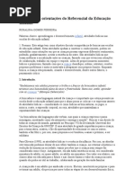 A teoria e as orientações do Referencial da Educação Infantil