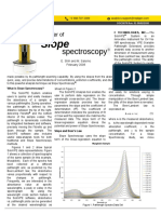 The Power of Slope Spectroscopy 1