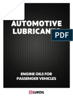 AUTOMOTIVE PASSENGER VEHICLES LUBRICANTS (English)