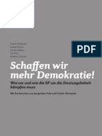 Tessiner Papier - Schaffen Wir Mehr Demokratie