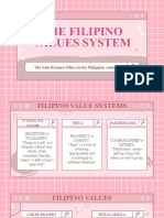 The Filipino Values System