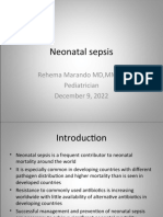 Neonatal Sepsis 2018