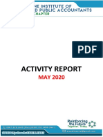 PICPA Lipa City Chapter Activity Report May 2020 Draft