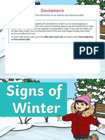 T SC 282 Signs of Winter Powerpoint Ks1eyfs - Ver - 8