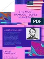 The Most Famous People in America