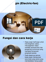 FUNGSI DAN KOMPONEN KIPAS ANGIN