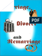 Mariage, Divorce and Remariage - DR Peter S Ruckman