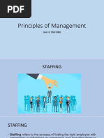 Unit 4 - Staffing