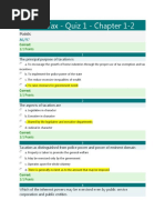 Quiz 1 - Dimla