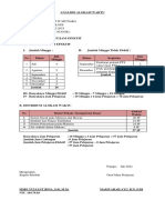 Analisis Waktu Pelajaran (4 JP)