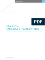 RT2012 ReglesTh-U Fascicule 3-5 Parois-Vitrees