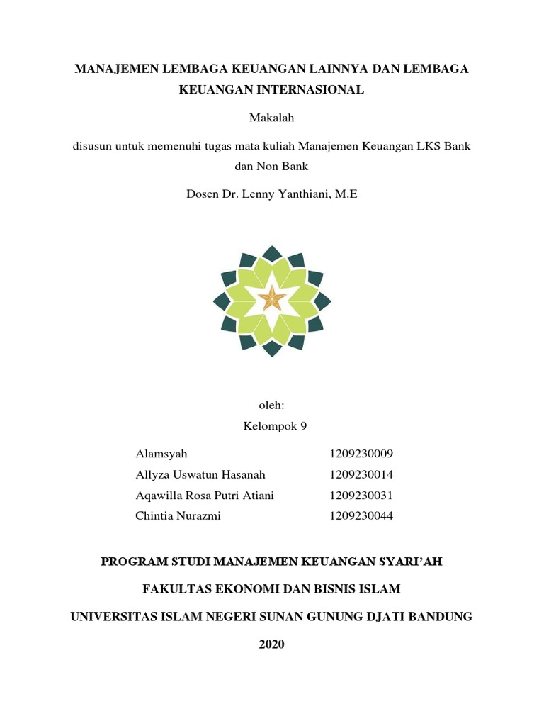 Manajemen keuangan kampus mahasiswa dan lembaga pendidikan