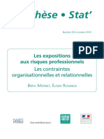 Les expositions aux risques professionnels 