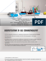 Derivatization AND TEMPERATURE Prog in Gas Chromatography