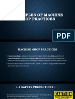 Principles of Machine Shop Practices RST