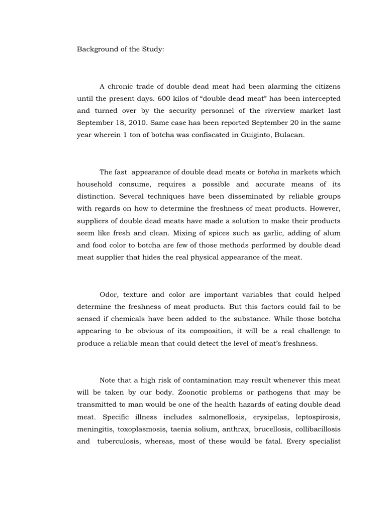 example of research paper background of the study