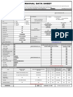 CS Form No. 212 Personal Data Sheet