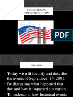 Remembering 9/11: The Events and Impact of September 11th