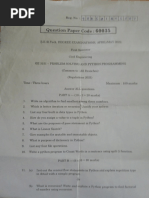 Python Programming Exam Paper 2023 | PDF | Python (Programming Language ...