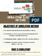 Simulation Teaching Method