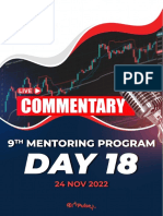 9th Mentoring Day 18 & Commentary 24 Nov 2022