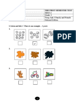 The 1st Semester Test - Test 2