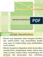 Materi-7 Metode Transportasi