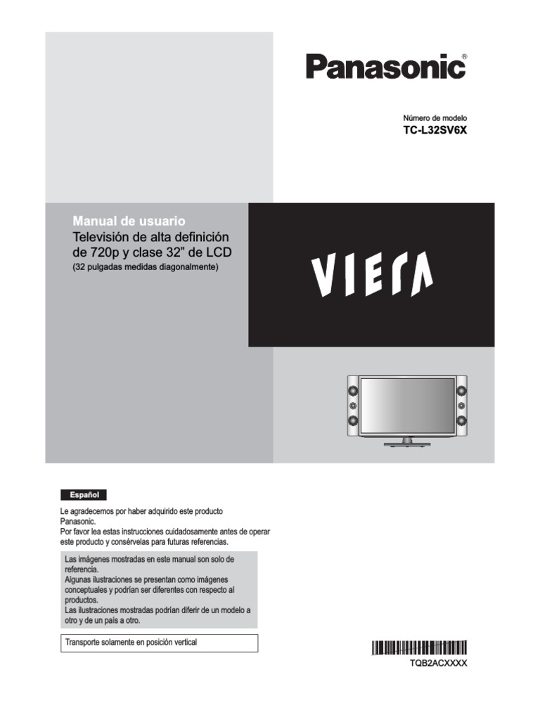 MANUAL DE USUARIO Televisión Panasonic | PDF | Neuroendocrinología ...