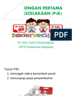 Pertolongan Pertama Pada Kecelakaan (p3k)