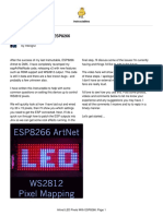 Artnet LED Pixels With ESP8266