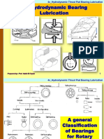 Hydrodynamic Thrust Pad Bearing Analysis