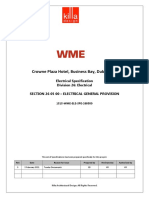 1515-WME-ELE-SPE-260500 - Electrical General Provision
