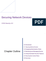 CCNASv2 - InstructorPPT - CH2 Securing Devices Syslog SSH NTP - Updated