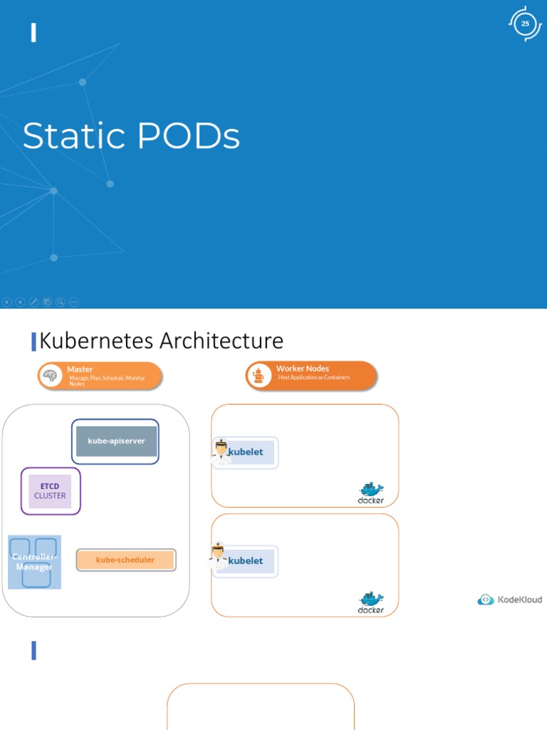 Static Pods PDF Computer Engineering Distributed Computing